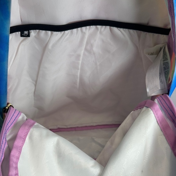 JanSport Kids Backpack with Unicorn & Rainbow Design - Blue and Pink - Picture 9 of 16